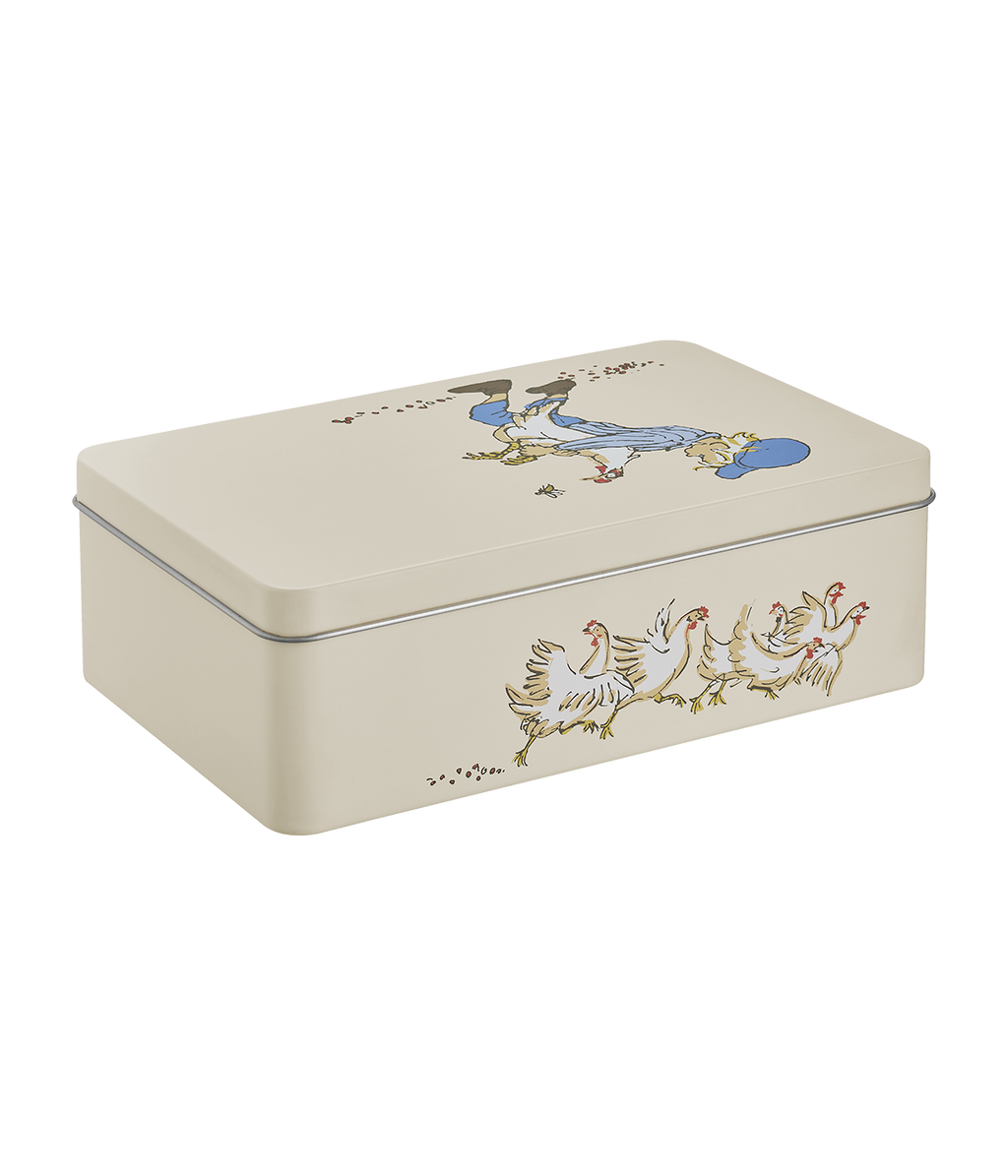 Emil tin box Cluck Cluck 18 x 12 x 6 cm