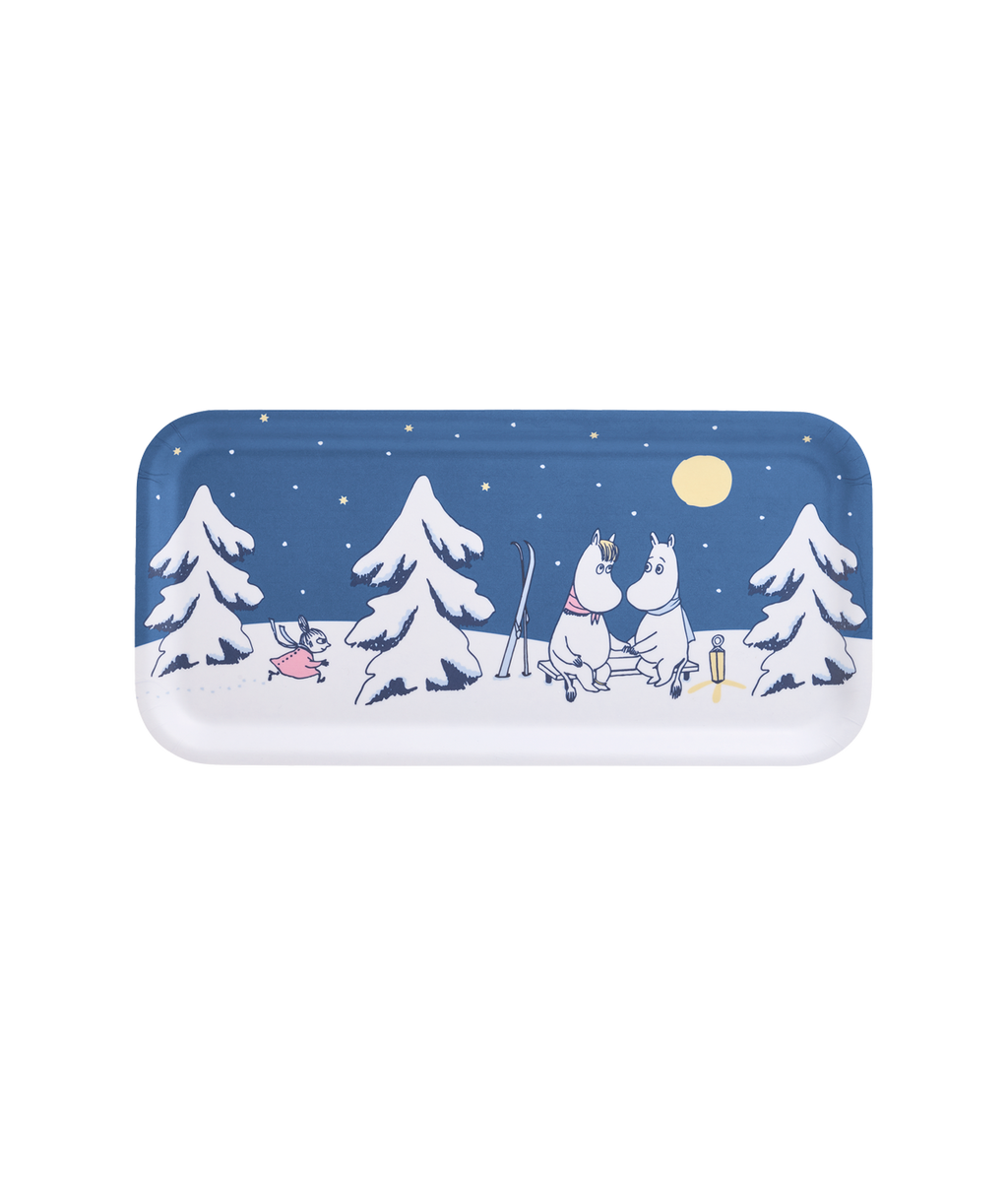 Muumi tarjotin Tähtiyö 27x13cm