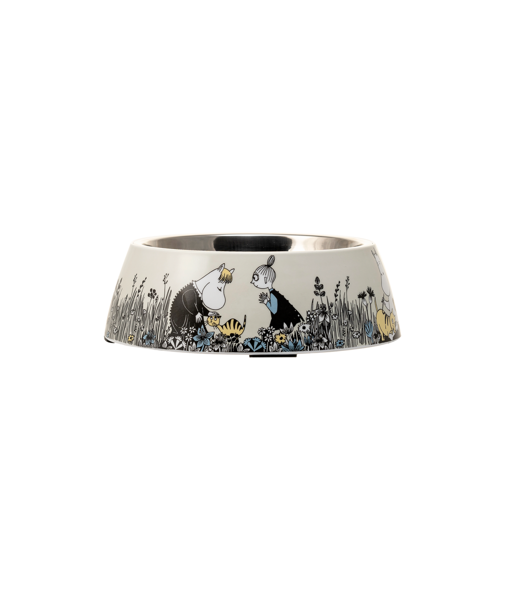 Moomin for Pets kulho L harmaa