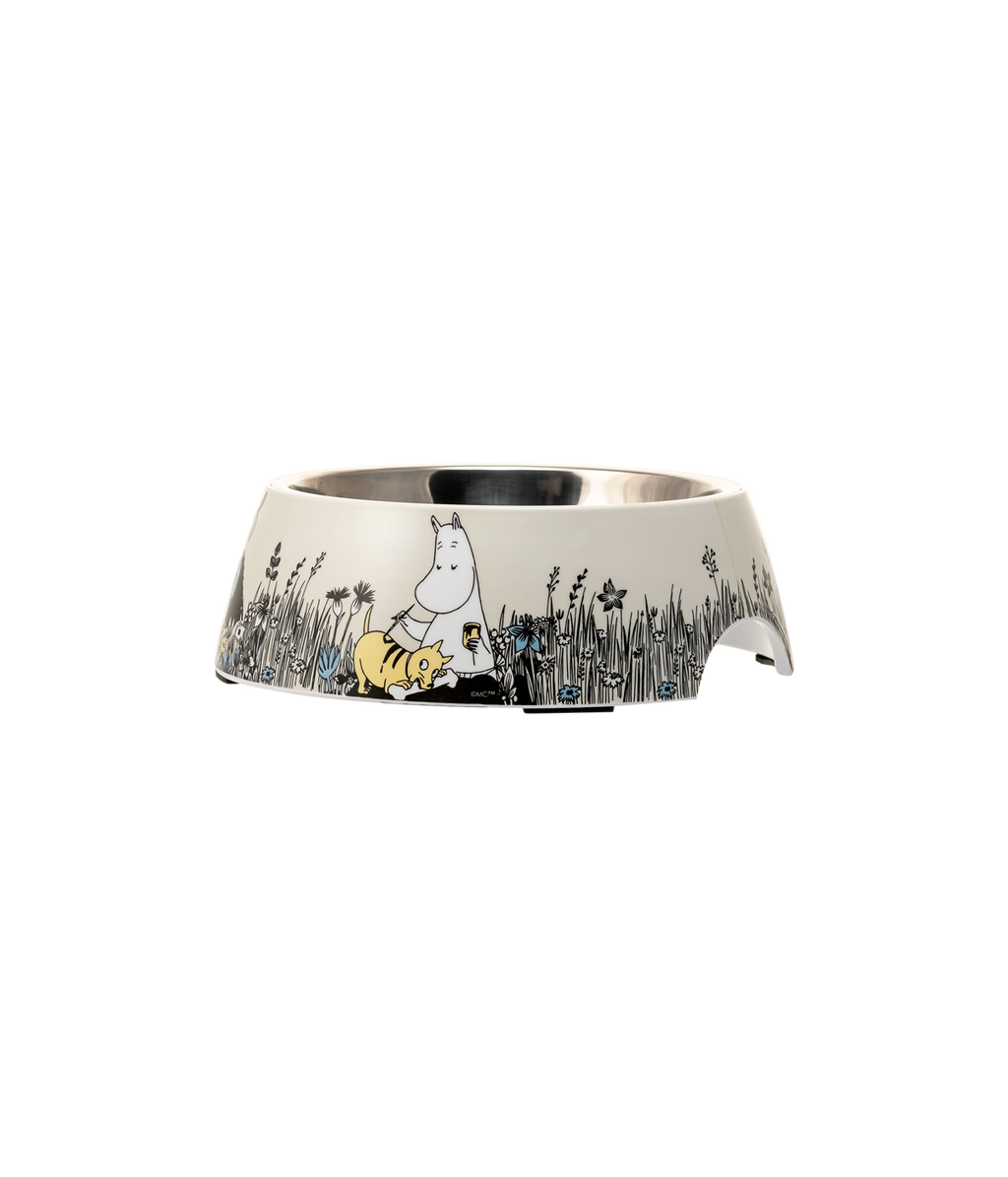 Moomin for Pets kulho L harmaa