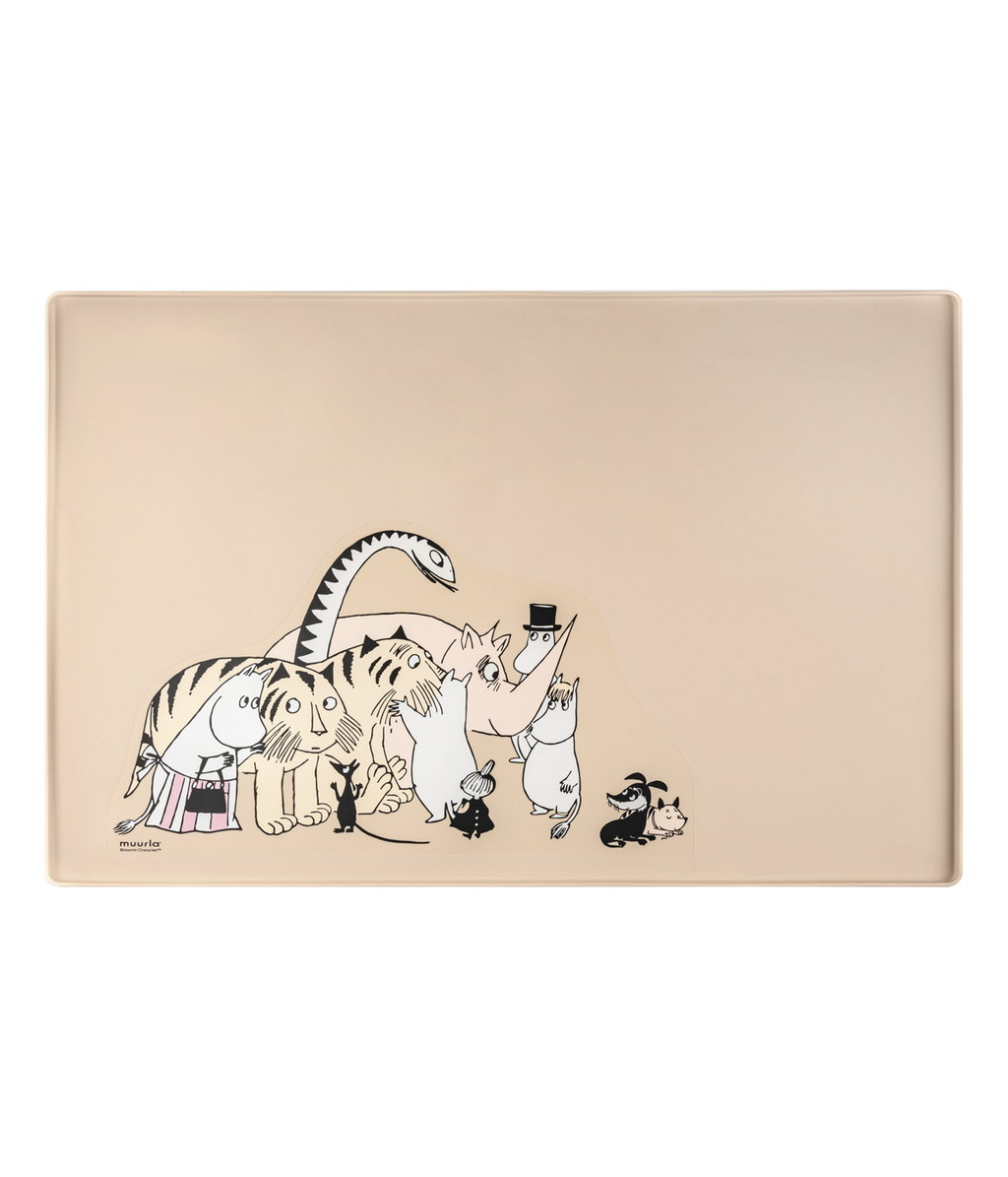 Moomin for Pets silikonialusta beige 60x40cm