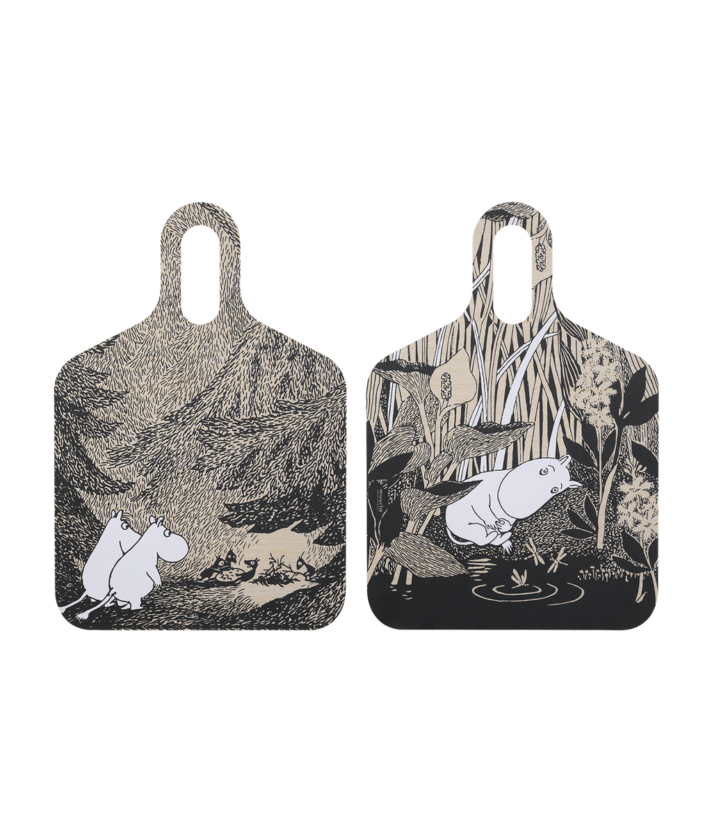Moomin Chop & Serve board The Pond 30 x 44 cm