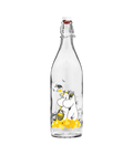 Muumi lasipullo Hedelmät 1 L