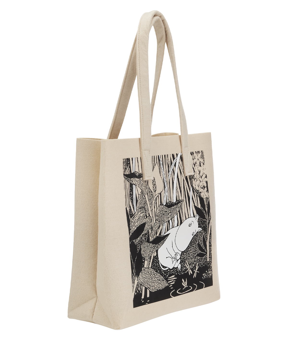 Muumi tote bag Lampi 40x40cm