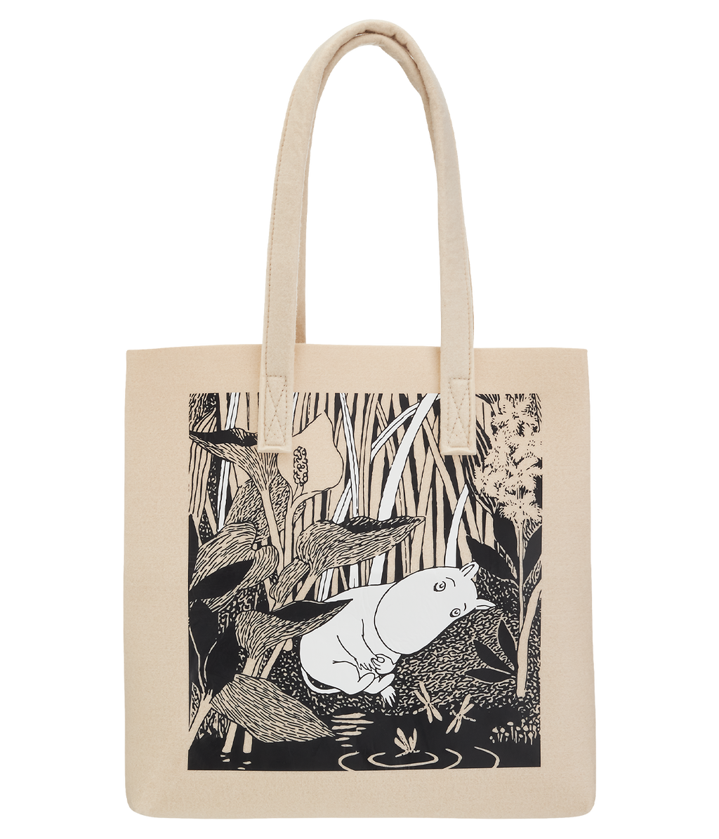 Muumi tote bag Lampi 40x40cm