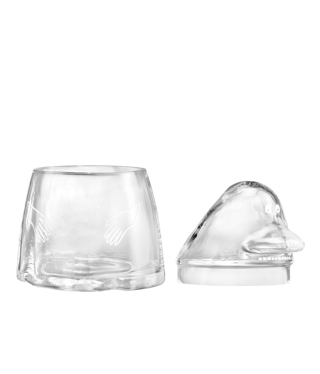 Muumi lasipurkki Mörkö 19,5cm