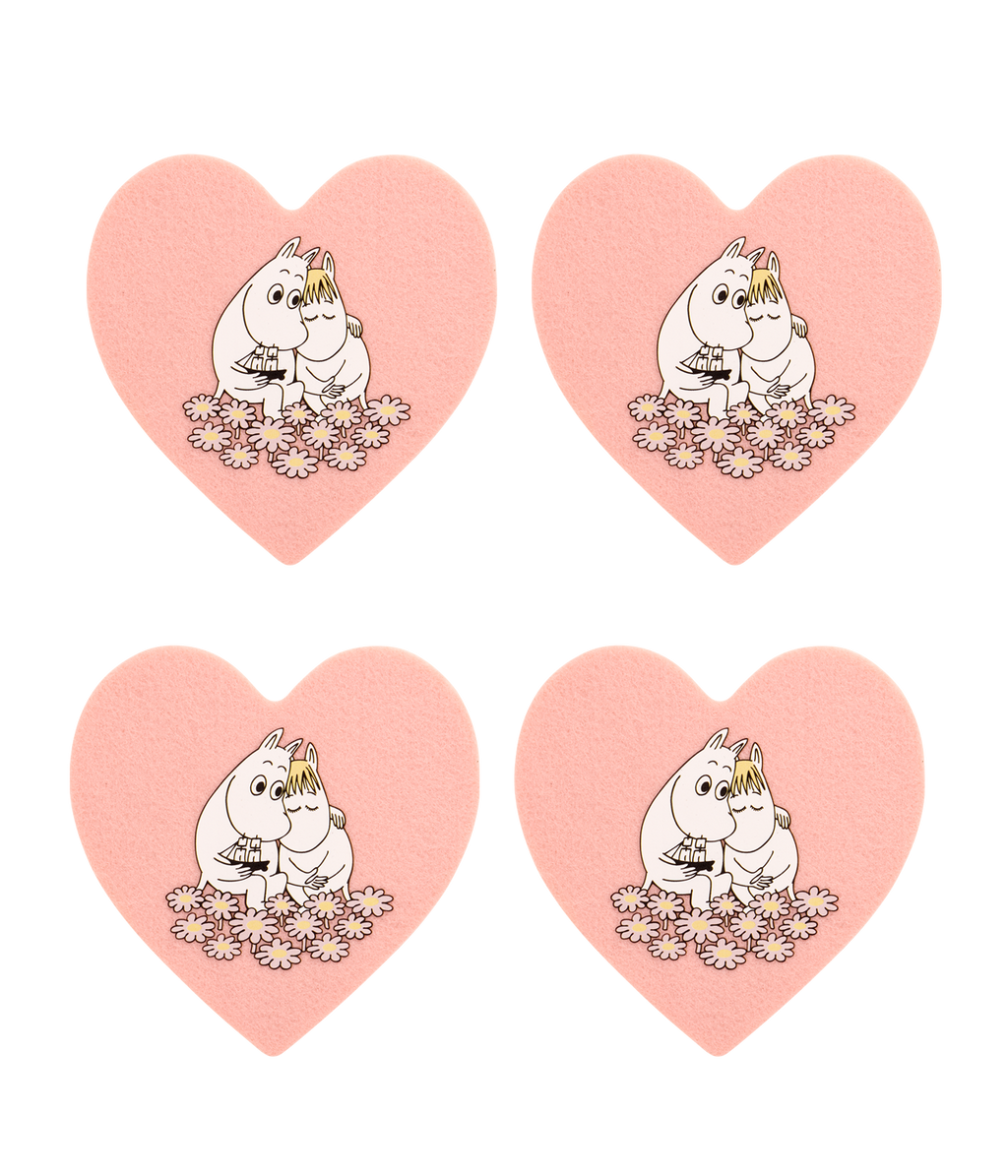 Muumi lasinalunen Yhdessä 4kpl/pkt