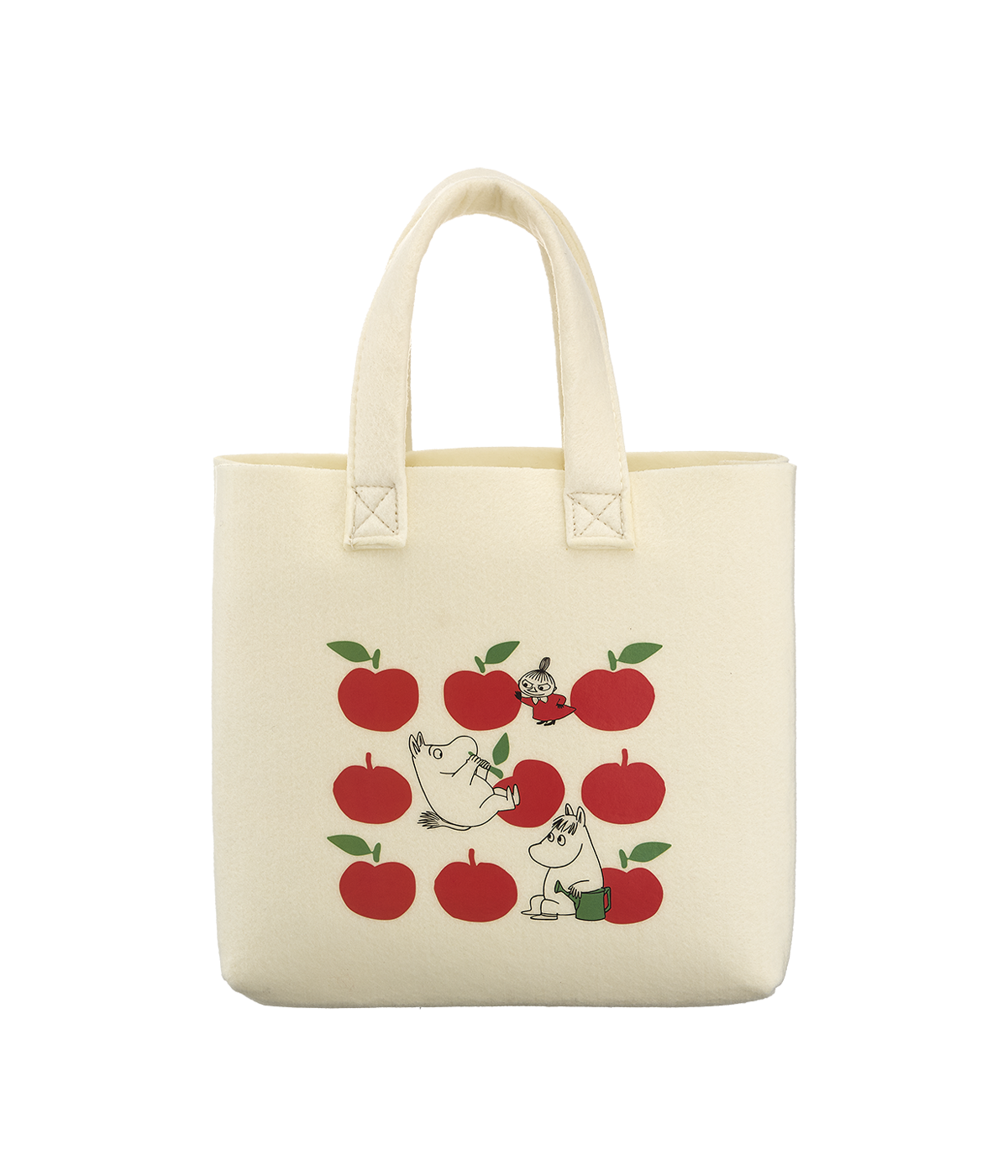 Muumi kassi Iloiset omput 25x25cm