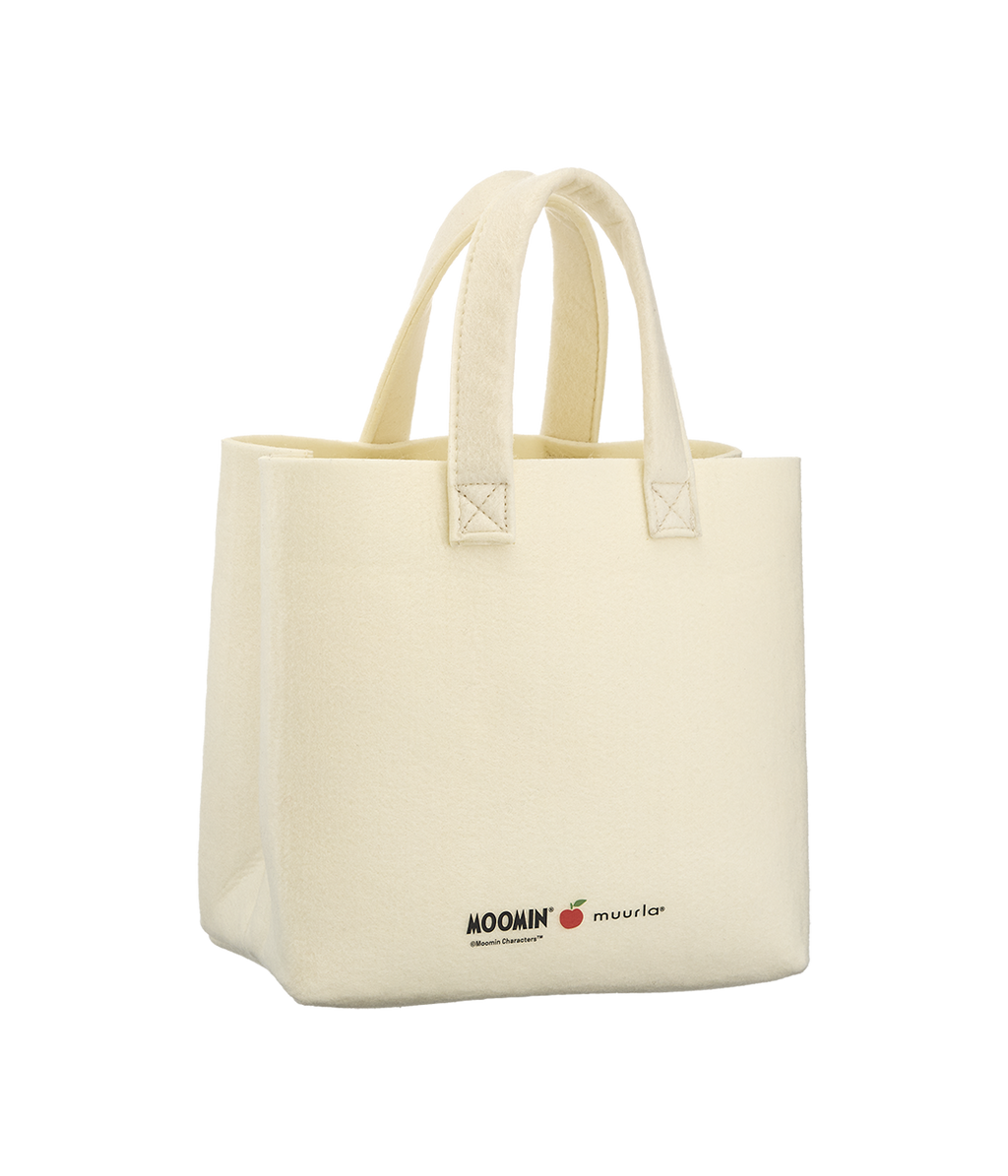 Muumi kassi Iloiset omput 25x25cm