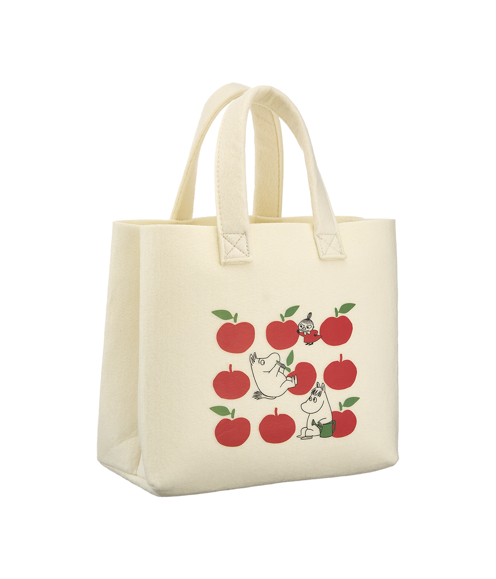 Muumi kassi Iloiset omput 25x25cm