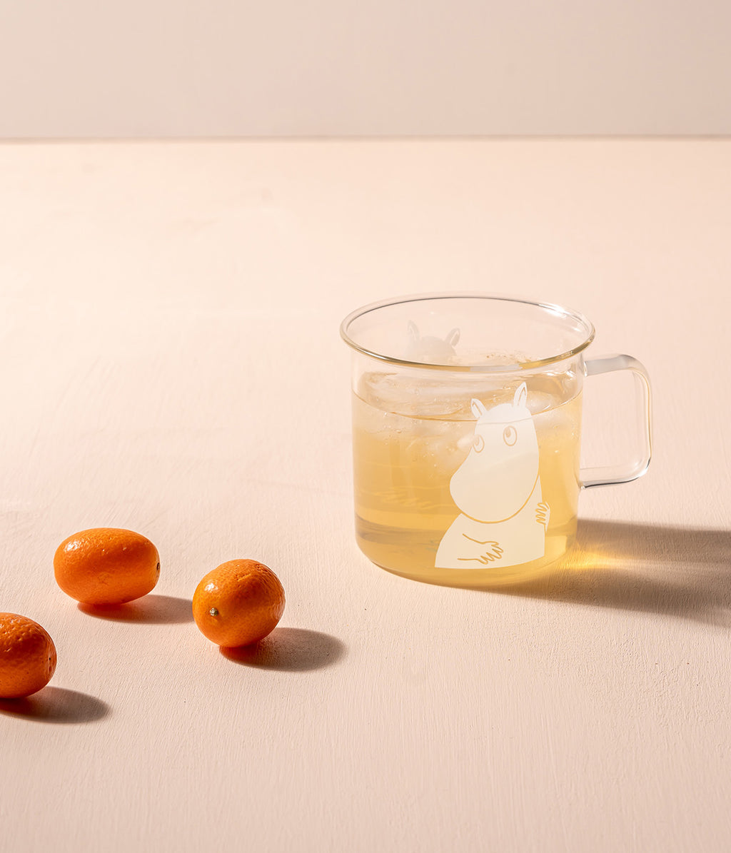 Moomin glass mug Moomin 3,5 dl
