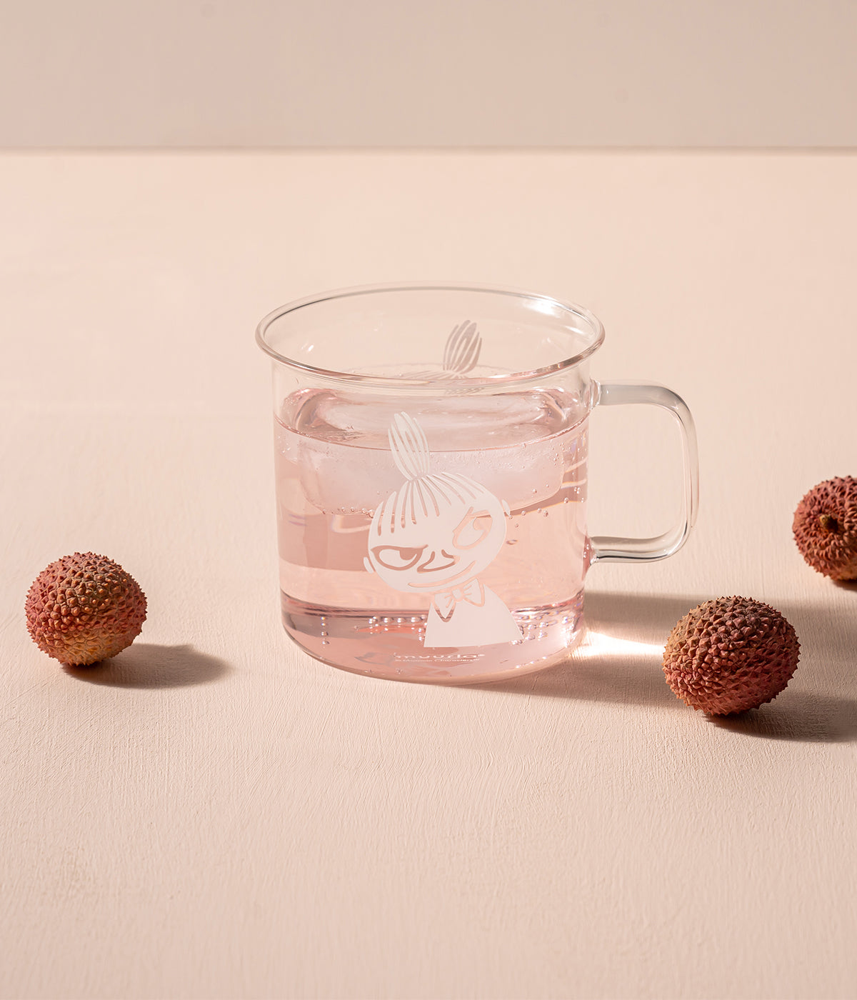 Moomin glass mug Little My 3,5 dl