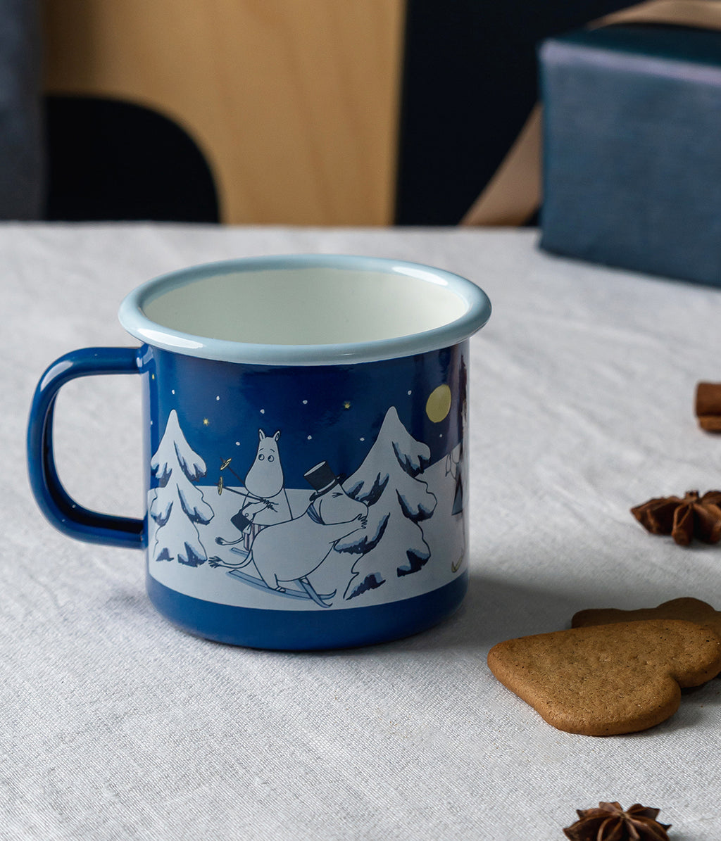 Moomin enamel mug Starry Night 3,7 dl
