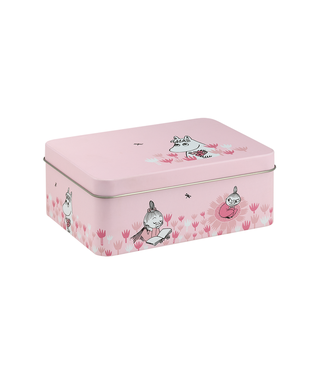 Moomin tin box Girls 14,5 x 10,5 cm