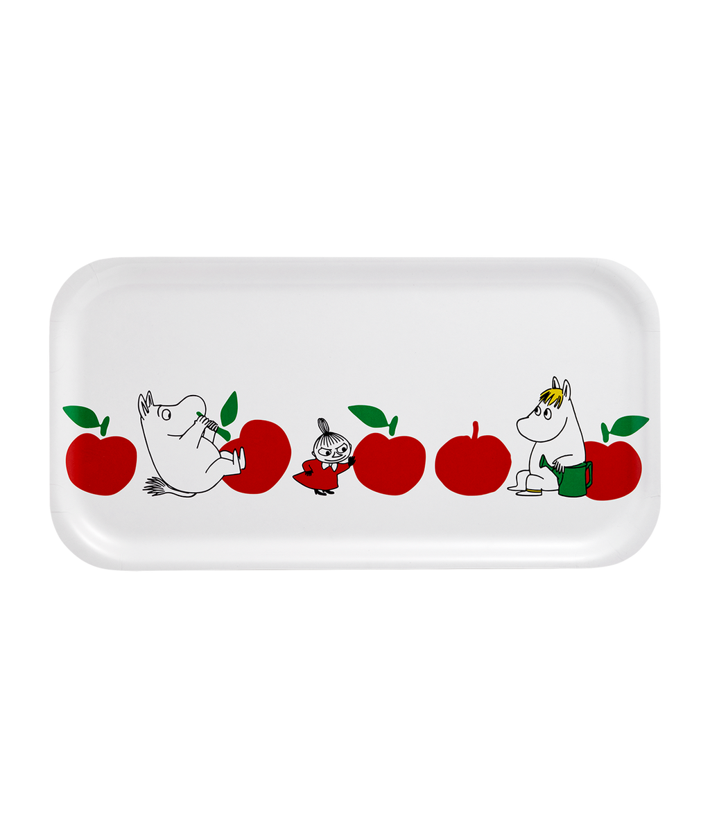 Moomin tray Joyful Apples 43 x 22 cm