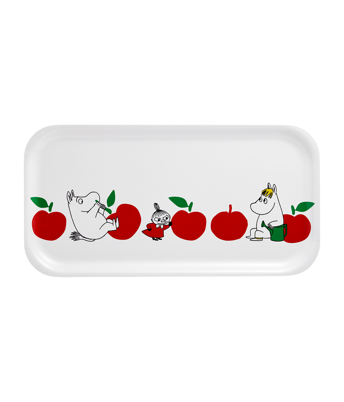 Moomin tray Joyful Apples 43 x 22 cm