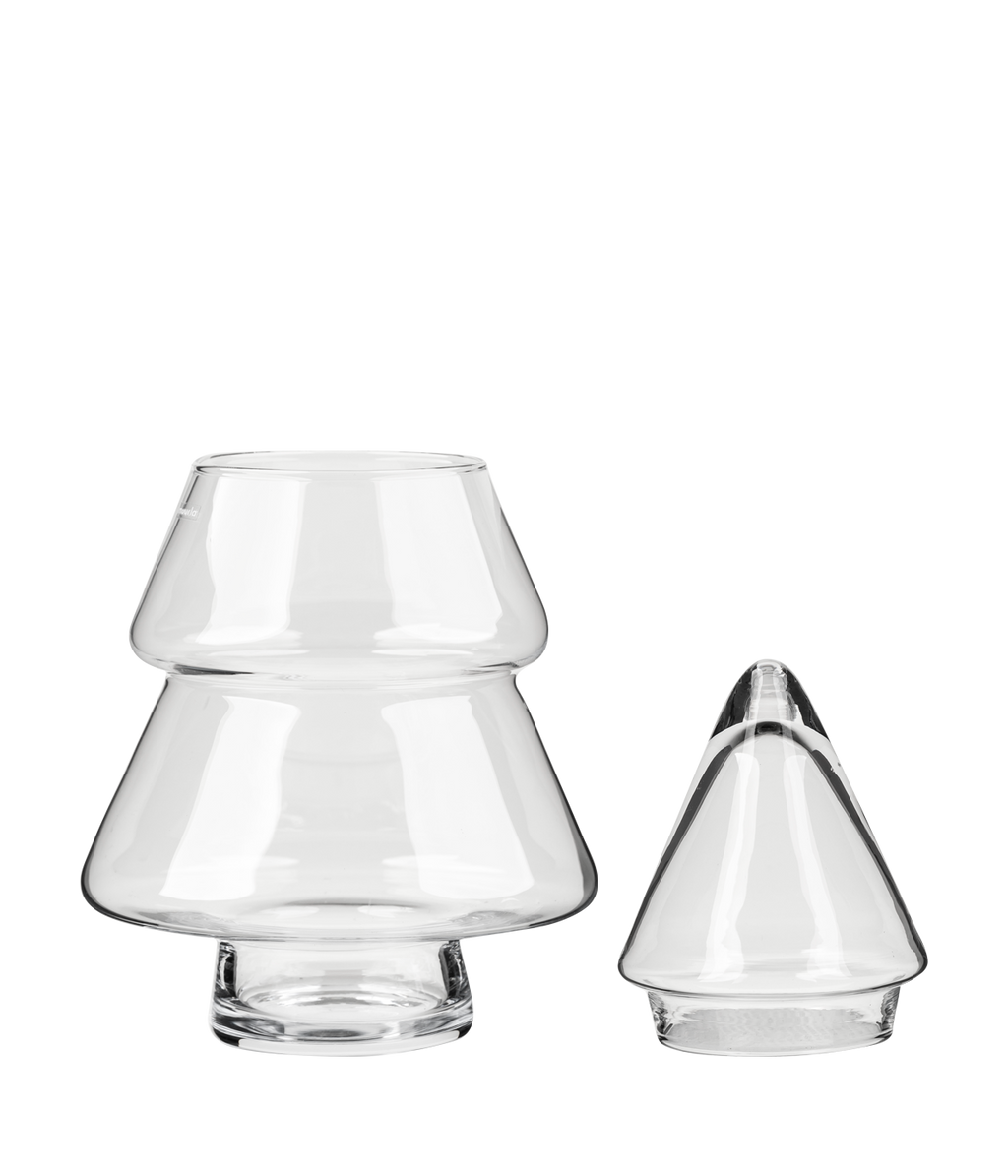 Kuusi lasipurkki 30 cm