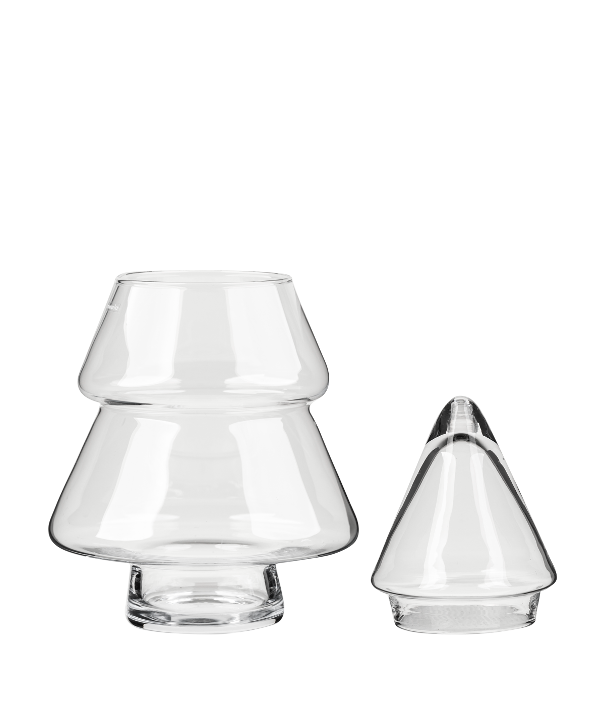 Kuusi lasipurkki 30 cm