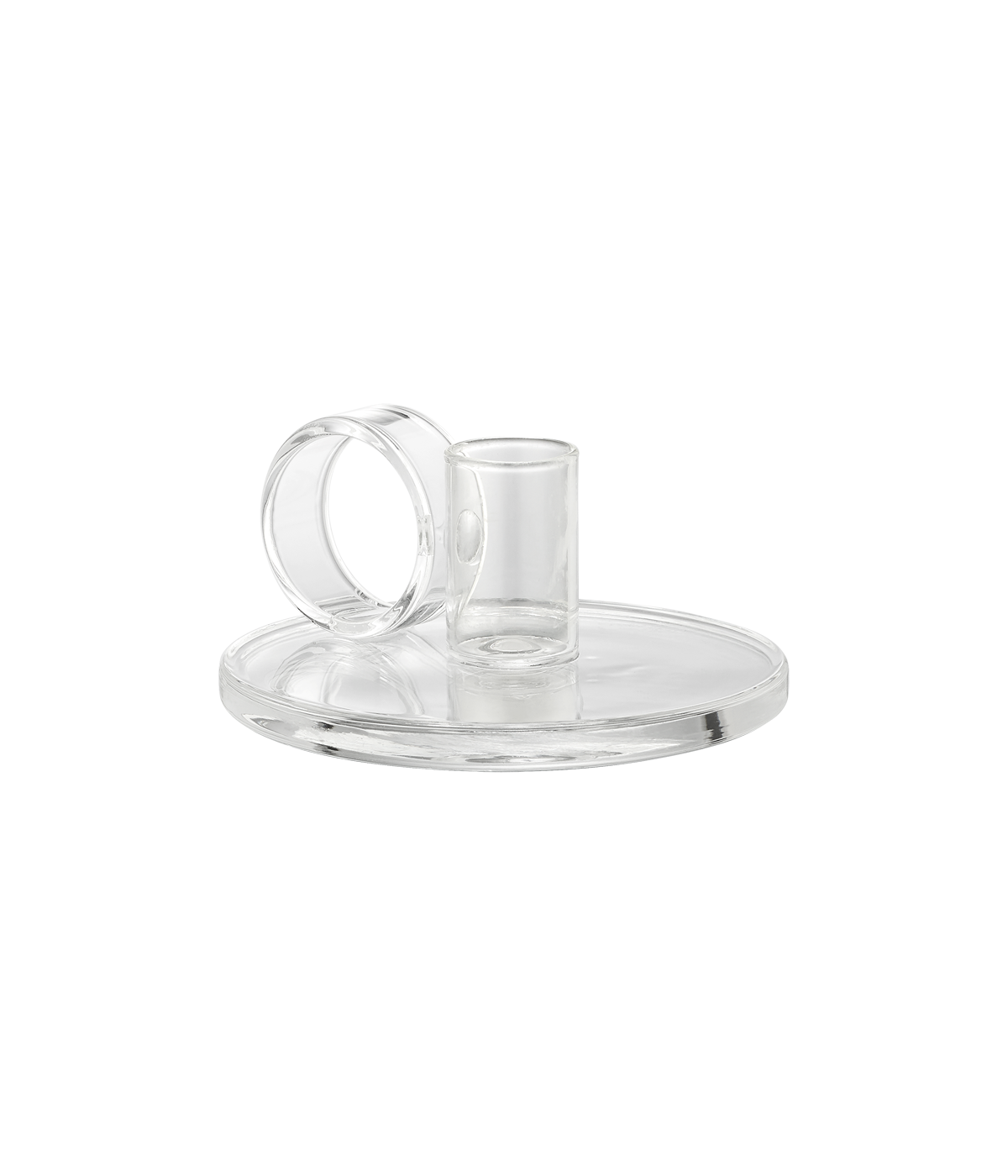 Loop kynttilänjalka kirkas 5,5cm
