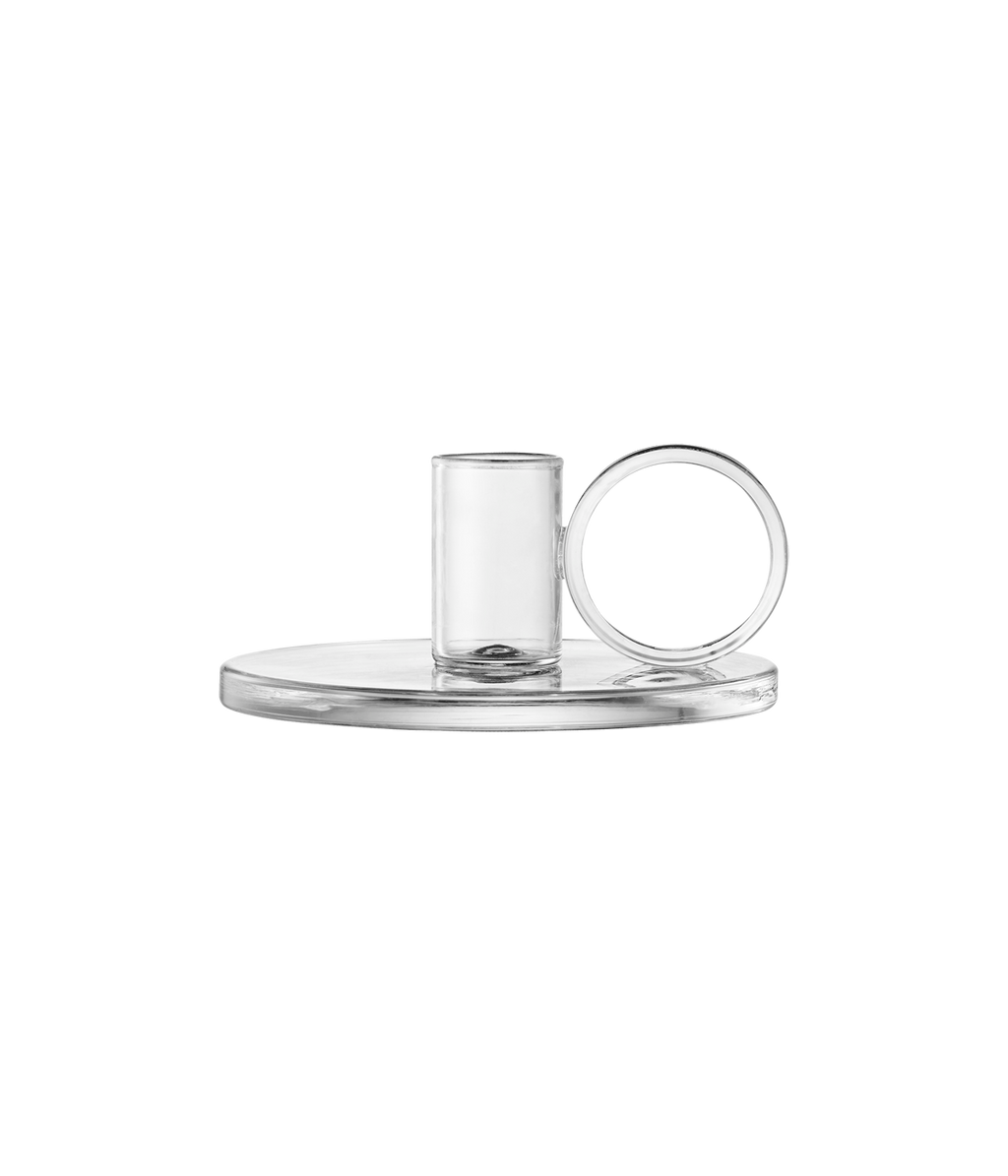 Loop kynttilänjalka kirkas 5,5cm