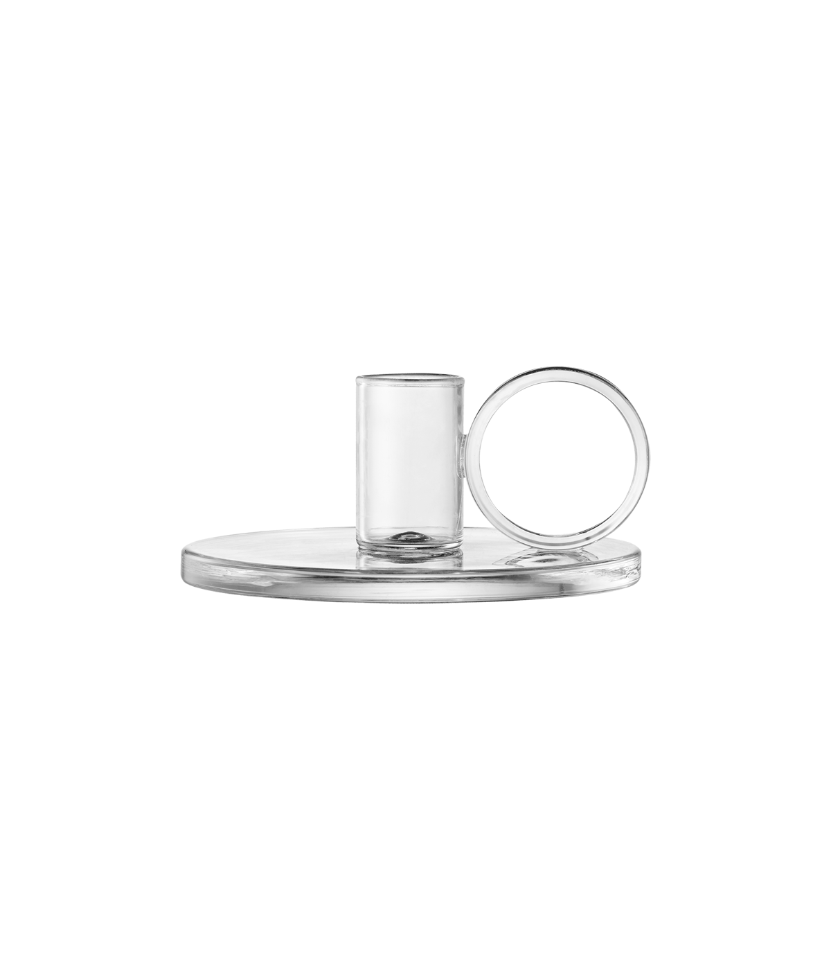 Loop kynttilänjalka kirkas 5,5cm