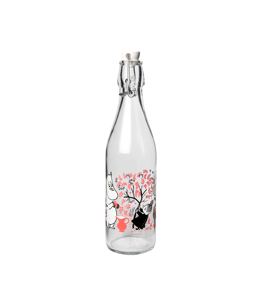 Muumi lasipullo Marjat 0,5L