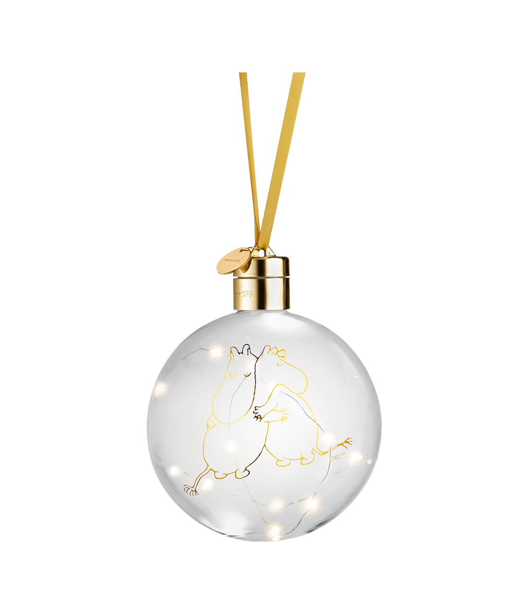 Muumi LED-pallo Muumi 80 11cm