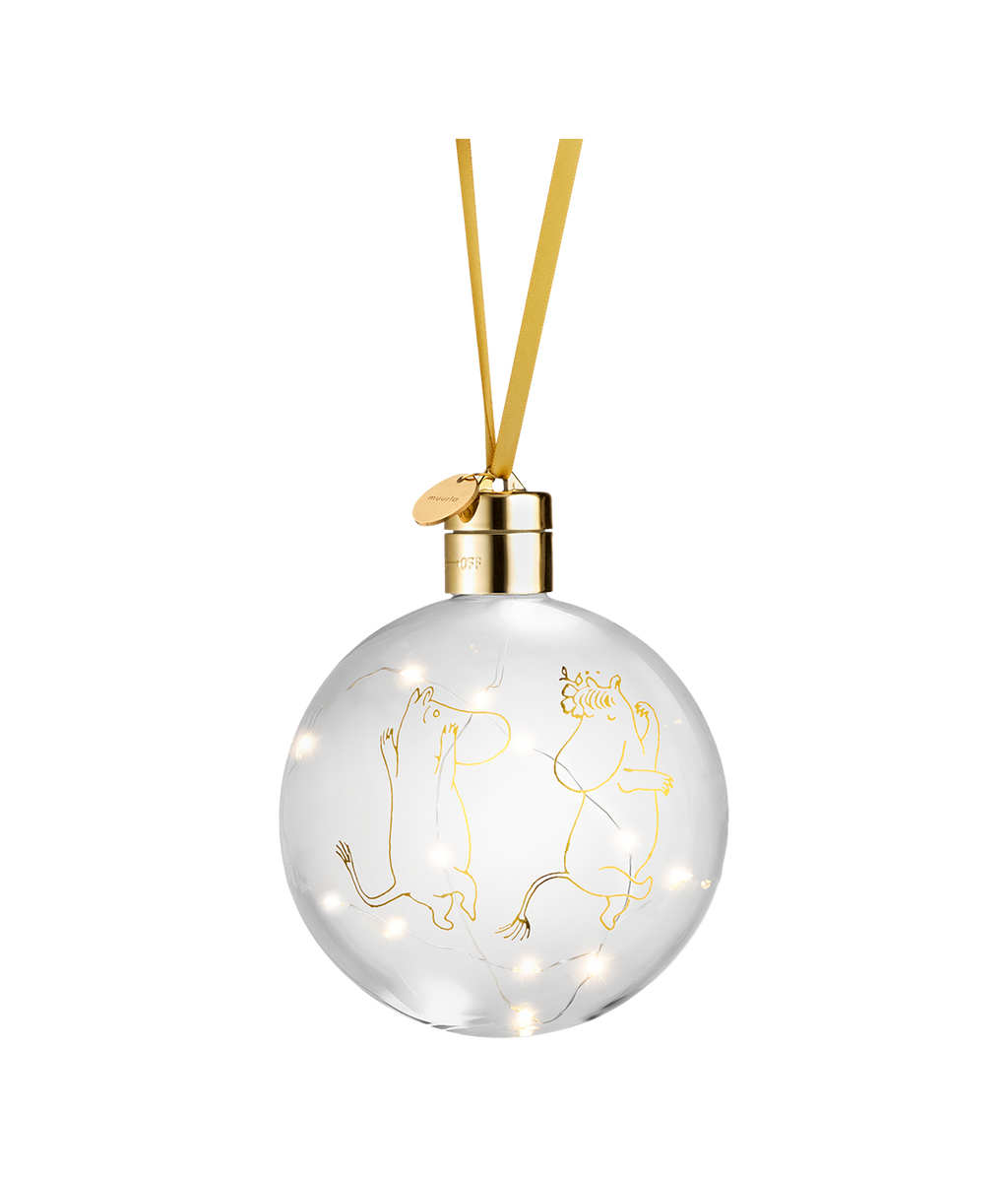 Muumi LED-pallo Muumi 80 11cm