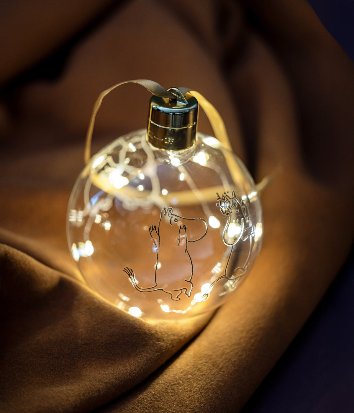 Muumi LED-pallo Muumi 80 11cm