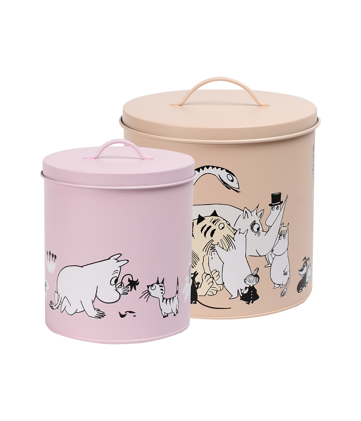 Moomin for Pets peltipurkki beige 21cm