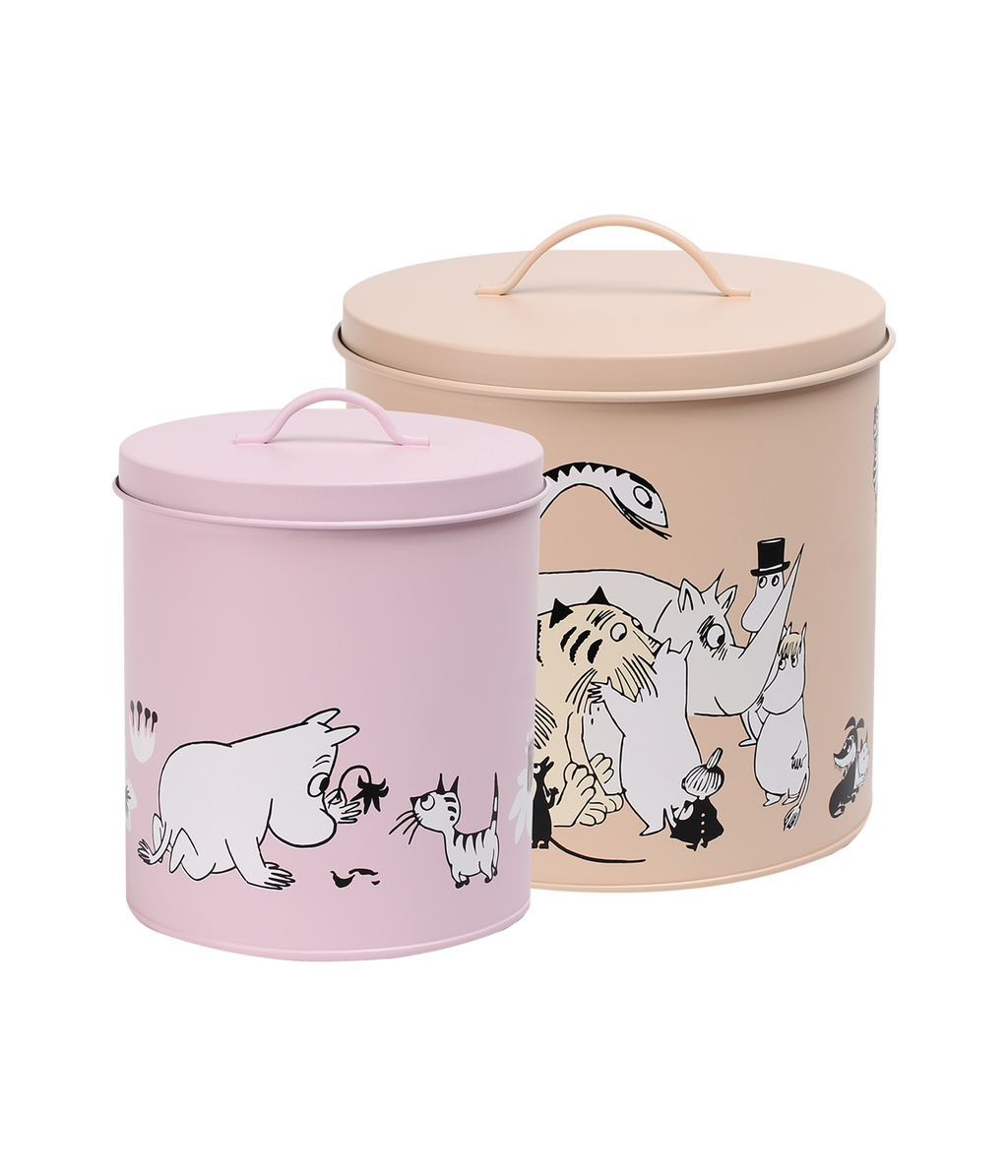 Moomin for Pets peltipurkki vaaleanpunainen 19cm