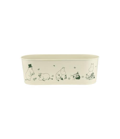 Muumi kukkaruukku ovaali Gardenia 28cm