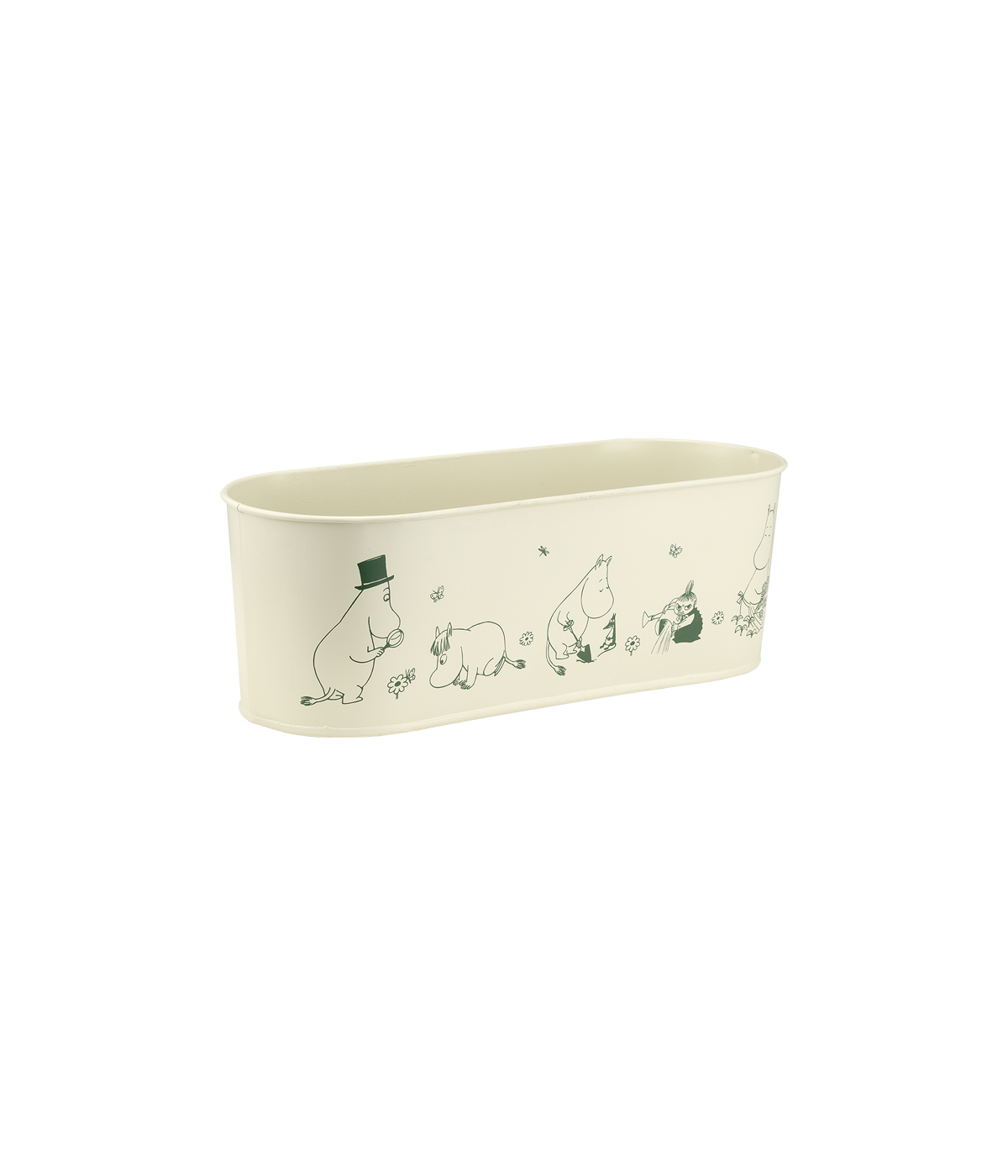 Muumi kukkaruukku ovaali Gardenia 28cm