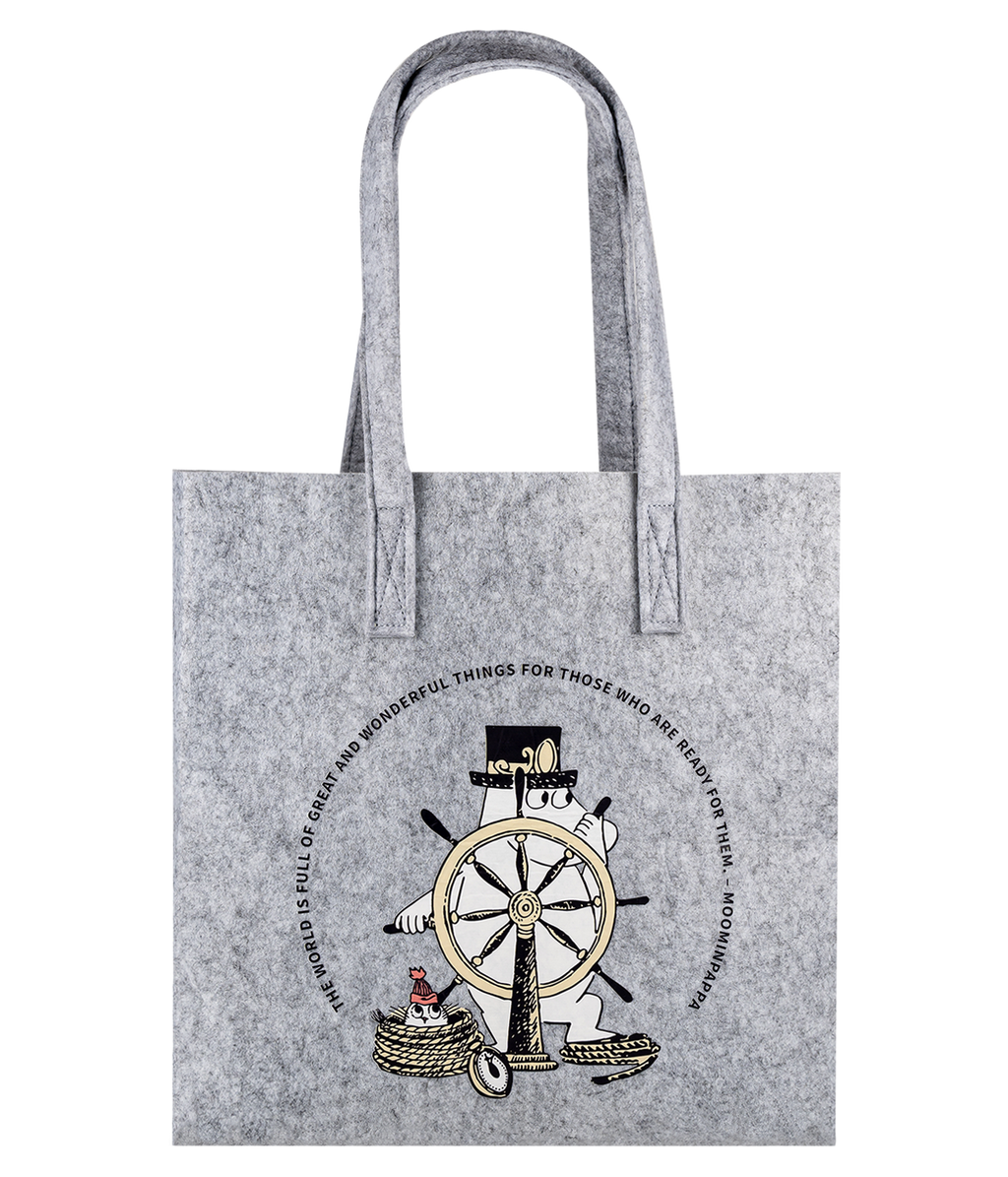 Muumi tote bag Seikkailija 40x40cm