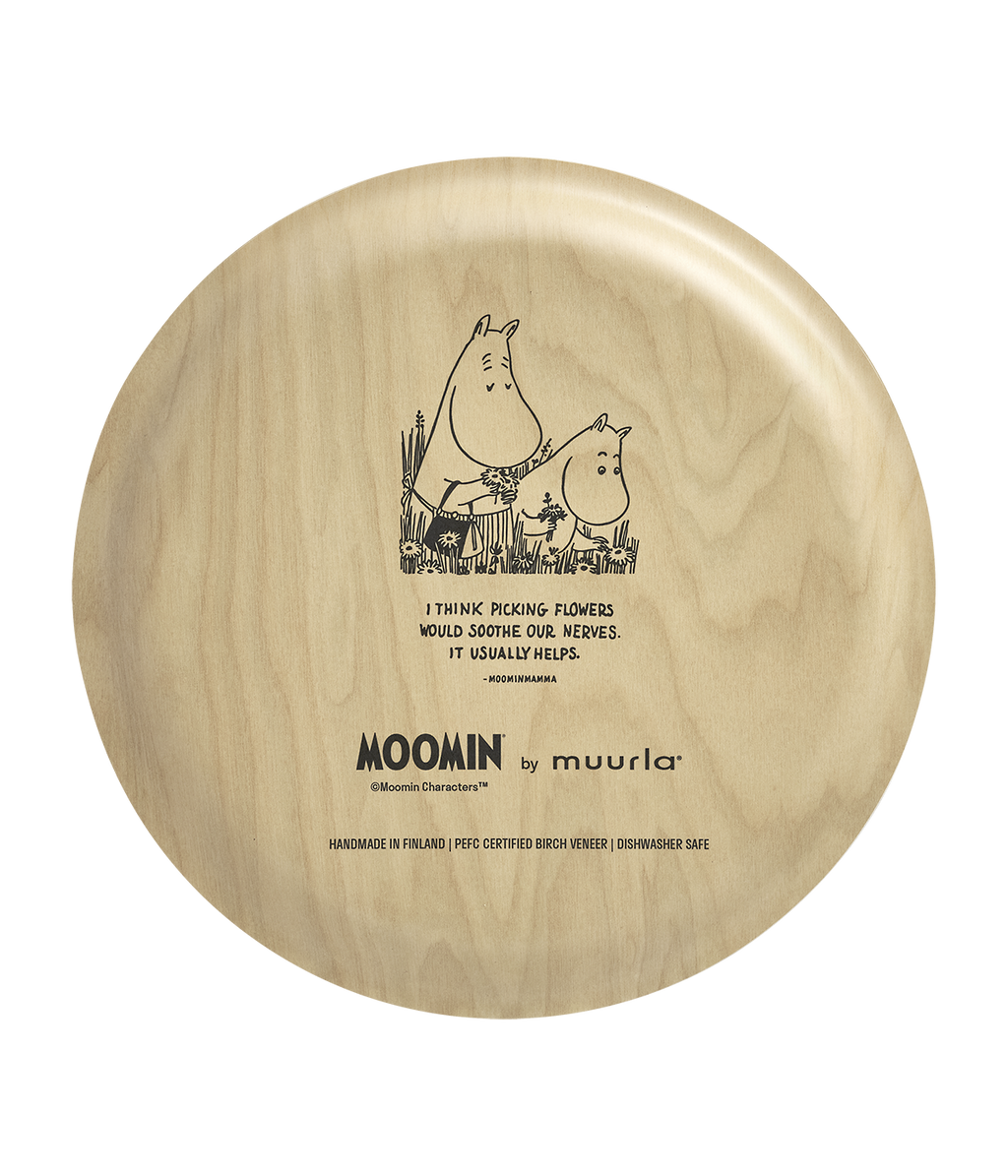 Muumi tarjotin Kukat 25cm