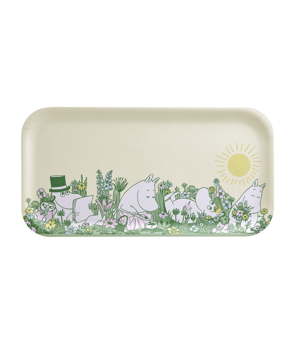 Muumi tarjotin Puutarhassa 43x22cm
