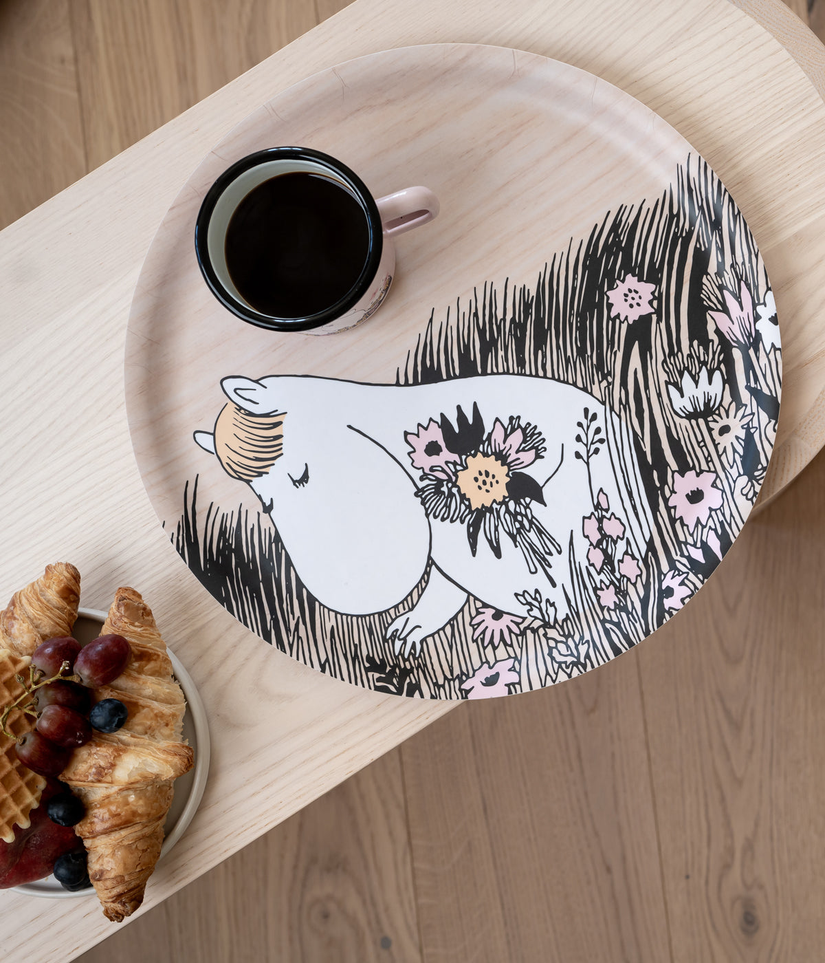 Muumi tarjotin Kesäyö Ø35cm