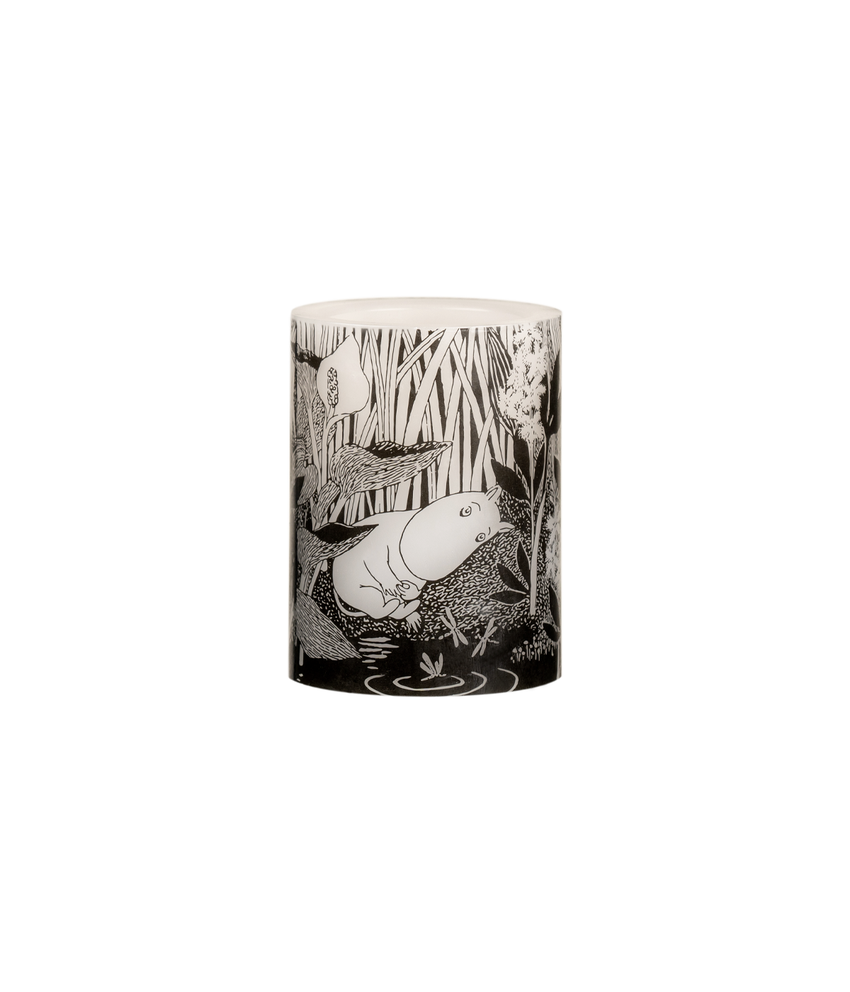 Muumi LED-kynttilä Lampi 10 cm