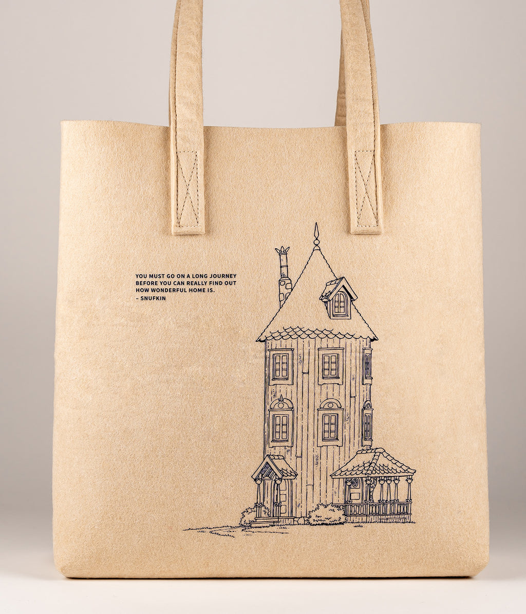 Muumi tote bag Muumitalo 40x40cm