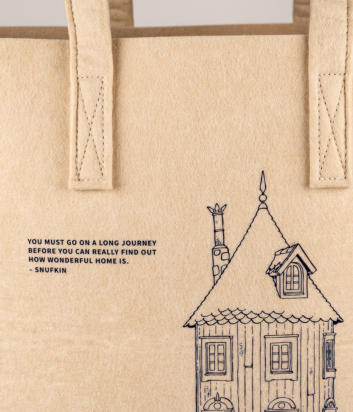 Muumi tote bag Muumitalo 40x40cm