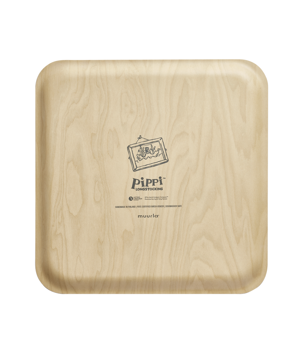 Peppi tarjotin 33x33cm Pannukakkupäivä