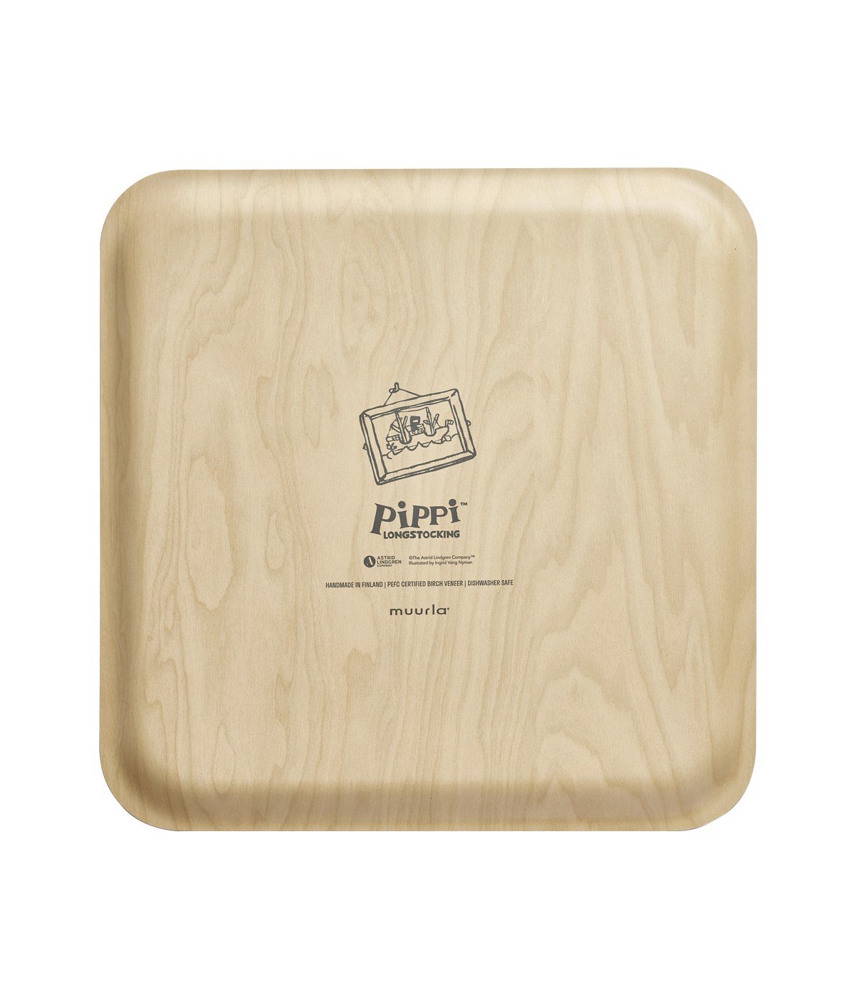 Peppi tarjotin 33x33cm Pannukakkupäivä