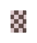 Checks & Stripes notebook brown/pink checks A5