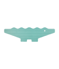 Chop and Serve board Croc 44 x 12,5 cm