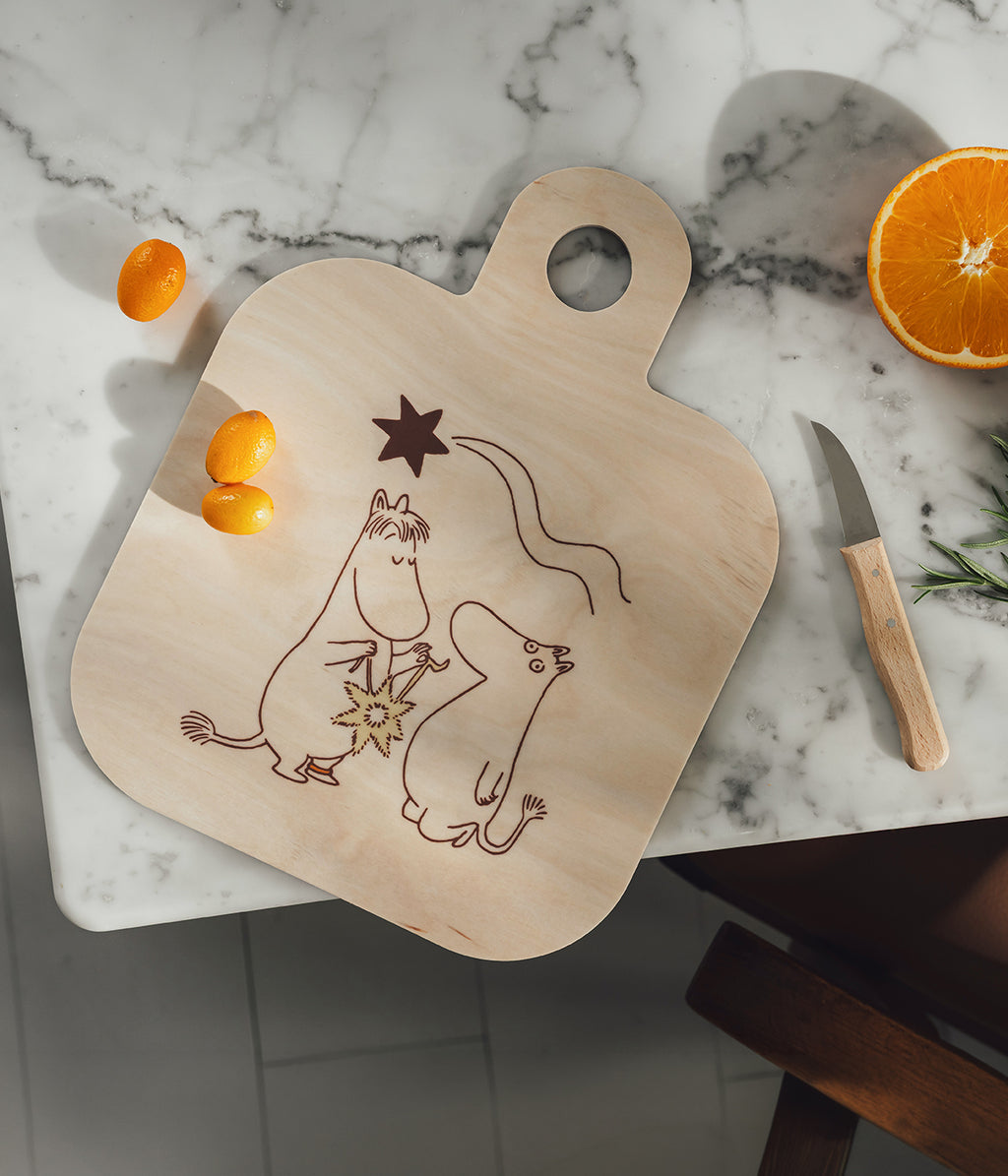 Moomin Chop & Serve board Comet 25 x 32 cm