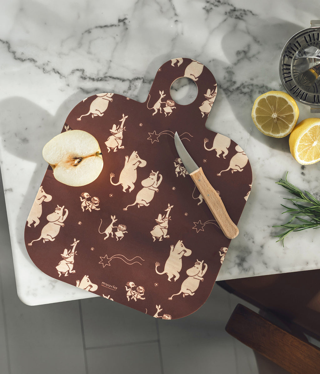 Moomin Chop & Serve board Comet 25 x 32 cm
