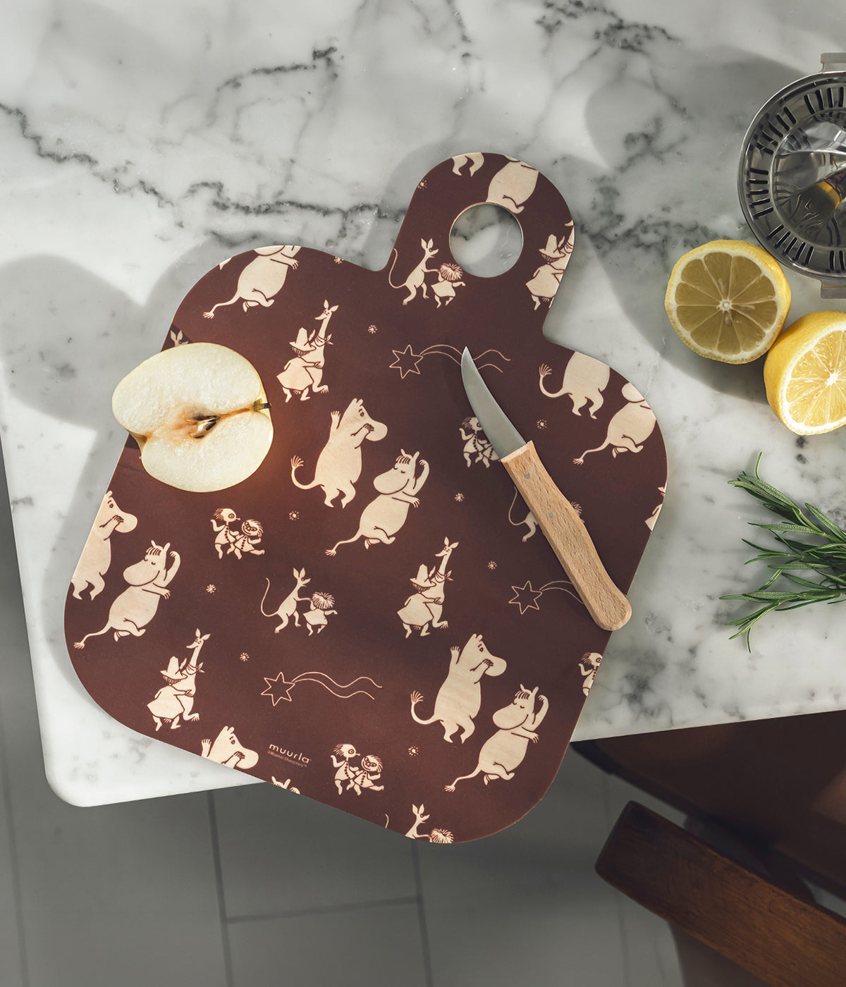 Moomin Chop & Serve board Comet 25 x 32 cm