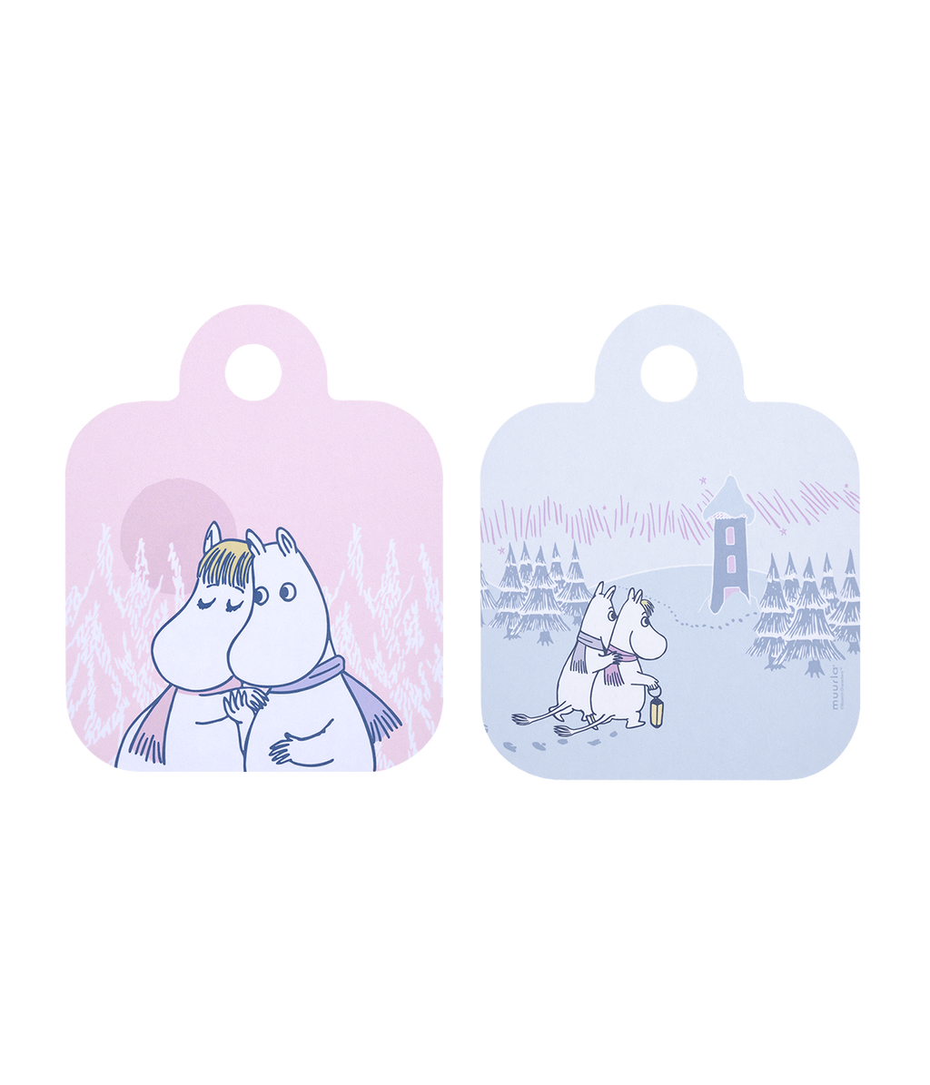 Moomin Chop & Serve board Frosty Day 20 x 25 cm