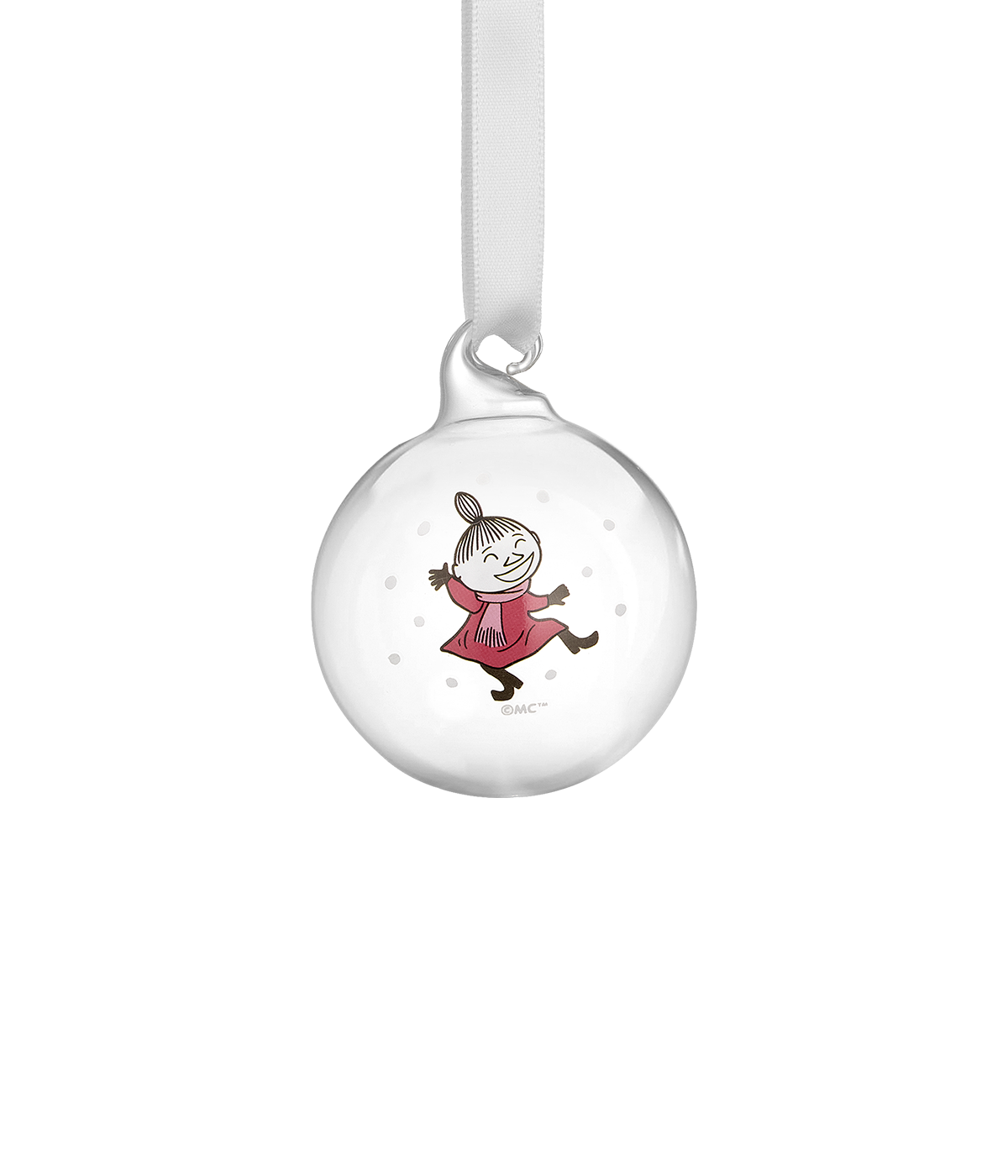 Moomin Christmas bauble Frosty Day 5 cm, Little My