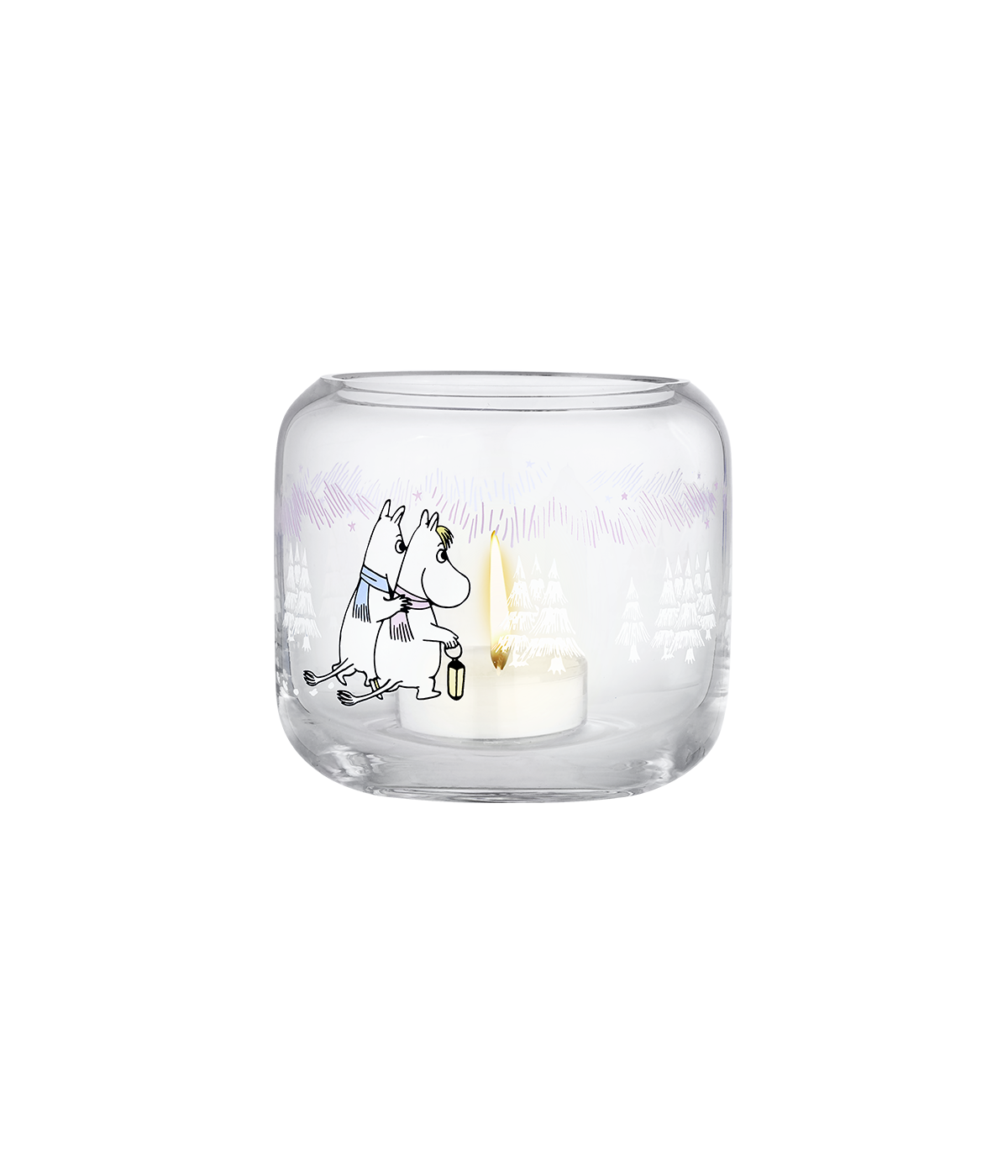 Moomin candle holder Frosty Day 8 cm